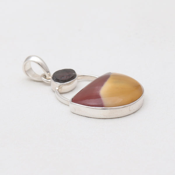 Mookaite Silver Pendants