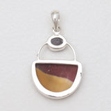 Mookaite Silver Pendants