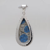 925 Sterling Silver K2 Jasper Pendants