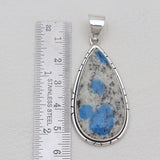 925 Sterling Silver K2 Jasper Pendants