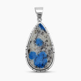 925 Sterling Silver K2 Jasper Pendants