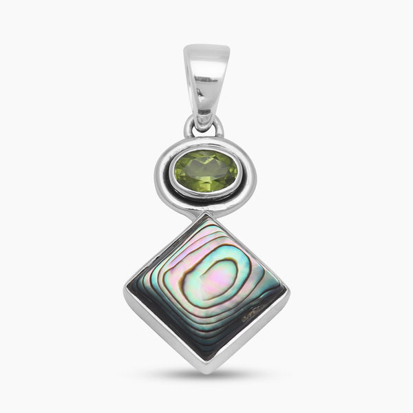 925 Silver Abalone Shell Pendants