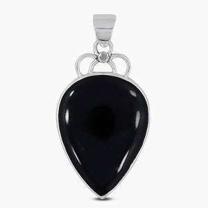 925 Sterling Silver Black Onyx Pendants
