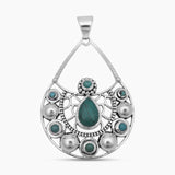 925 Sterling Silver Tibetan Turquoise Jewelry Sets