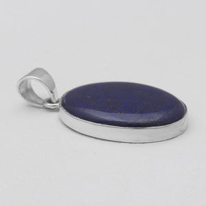 Lapis Lazuli Silver Pendants
