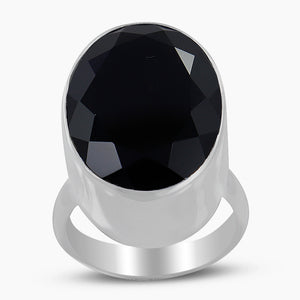 925 Sterling Silver Black Onyx Rings