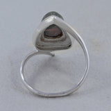 Rhodonite Silver Ring