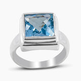 925 Sterling Silver Citrine Rings