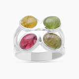 Citrine Silver Rings