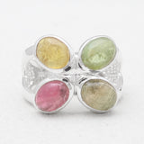 Citrine Silver Rings