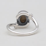 925 Sterling Silver Citrine Rings