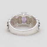 925 Sterling Silver Amethyst Rings