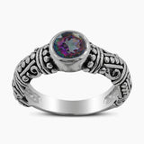 925 Sterling Silver Garnet Rings