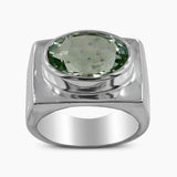 925 Sterling Silver Citrine Men's Rings