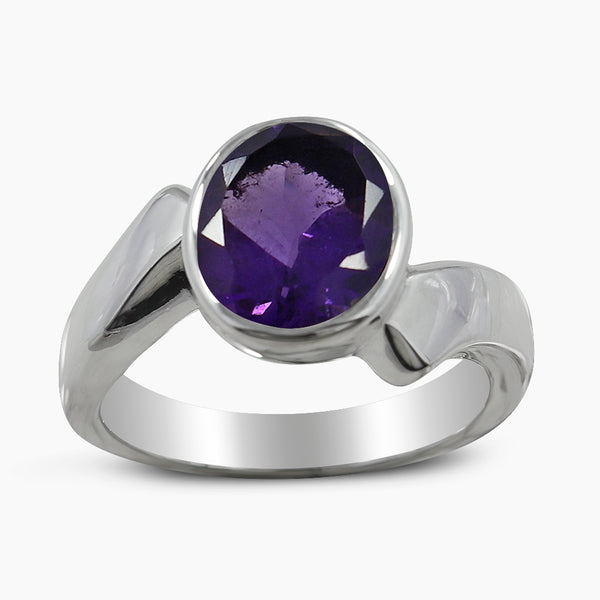 925 Sterling Silver Amethyst Rings