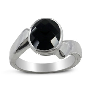 925 Sterling Silver Amethyst Ring