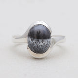 Natural Citrine Silver Rings