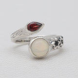 Labradorite Gemstone Silver Rings