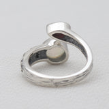 Labradorite Gemstone Silver Rings