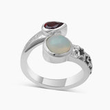 Labradorite Gemstone Silver Rings