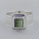 Tourmaline  Silver Ring