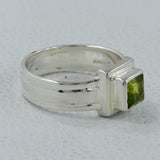 Tourmaline  Silver Ring