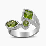 925 Sterling Silver Garnet Rings