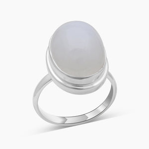 Rainbow Moonstone Sterling Silver Rings