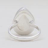 Rainbow Moonstone Sterling Silver Rings