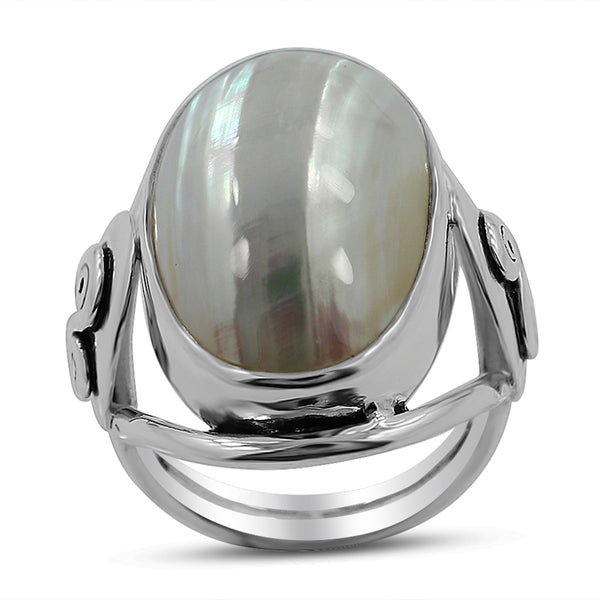Osmina Mabe Pearl 925 Sterling Silver Ring