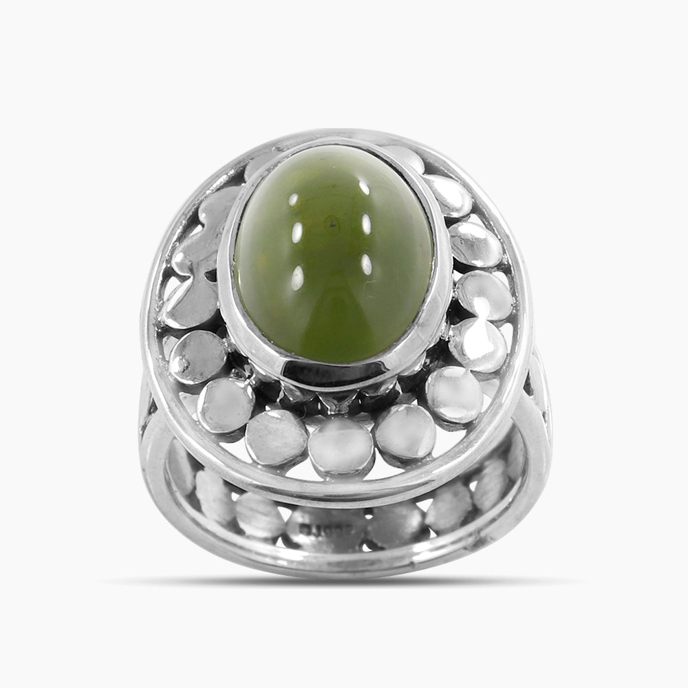 925 Sterling Silver Idocrase Rings