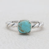 Rainbow Moonstone Silver Rings