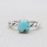 Rainbow Moonstone Silver Rings