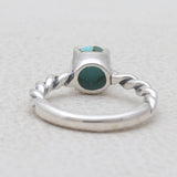 Rainbow Moonstone Silver Rings