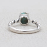 Rainbow Moonstone Silver Rings