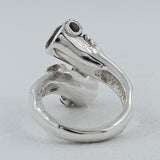 Smoky Quartz Gemstone Silver Rings