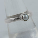 South Sea Pearl Sterling Silver Ring