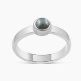 South Sea Pearl Sterling Silver Rings