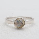 South Sea Pearl Sterling Silver Rings