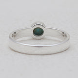 Mexican Turquoise Silver Band Rings