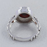 Smoky Quartz Sterling Silver Ring