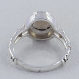 Smoky Quartz Sterling Silver Ring