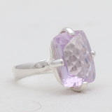 925 Sterling Silver Amethyst Rings