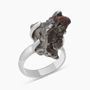 925 Sterling Silver Meteorite Rings