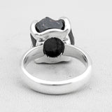 Garnet Silver Ring