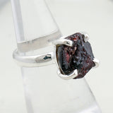 Garnet Silver Ring