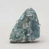 Green Kyanite Silver Rings