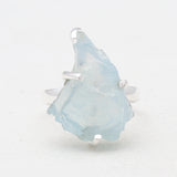 Aquamarine Silver Rings