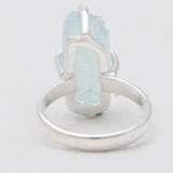 Aquamarine Silver Rings