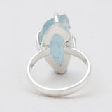 Aquamarine Silver Rings